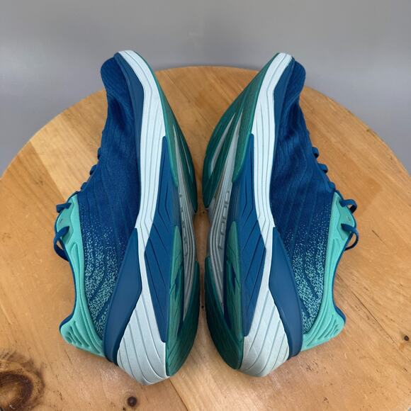 Topo Athletic Ultrafly 5 Womens Size 10 Running Shoes Blue/Aqua/Pink Sneakers - Picture 6 of 9